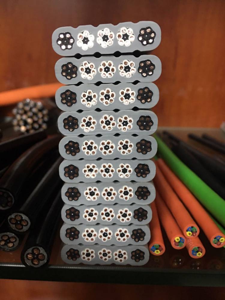 ZR-SYEEDR 9x4+CAT6+3*DMX512 阻燃低烟无卤舞台灯光专用扁平电缆线