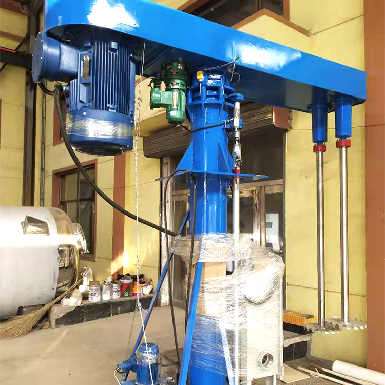 Floor paint high-speed disperser, water-based industrial paint mixer, integrated specifications, complete hydraulic lifting and lowering