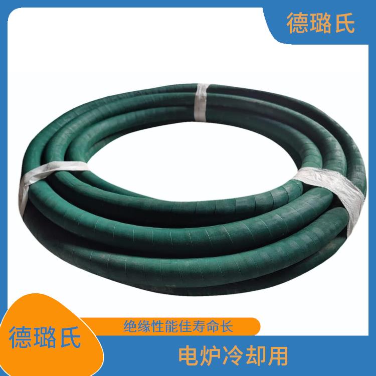 Intermediate frequency furnace rubber hose clip, Deluxe DELOX cooling water conveying non-conductive