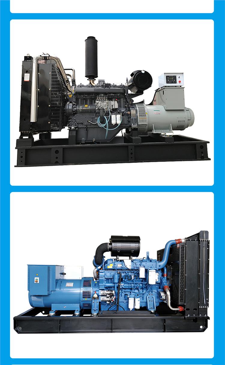 Standby power mute strong power diesel generator set rental project life emergency standby Yikai machinery