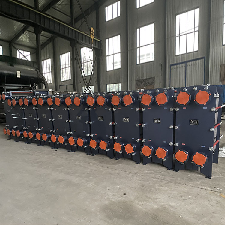 BR type plate heat exchanger for HVAC in power plants