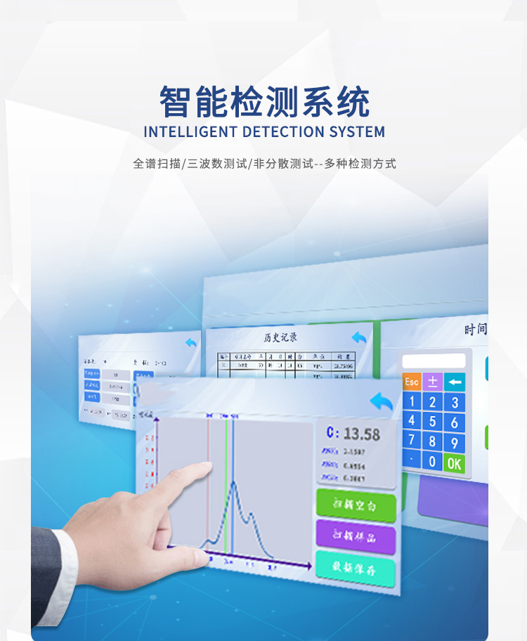 Domestic portable water quality detection analyzer for oil in water, intelligent infrared spectroscopy oil detector