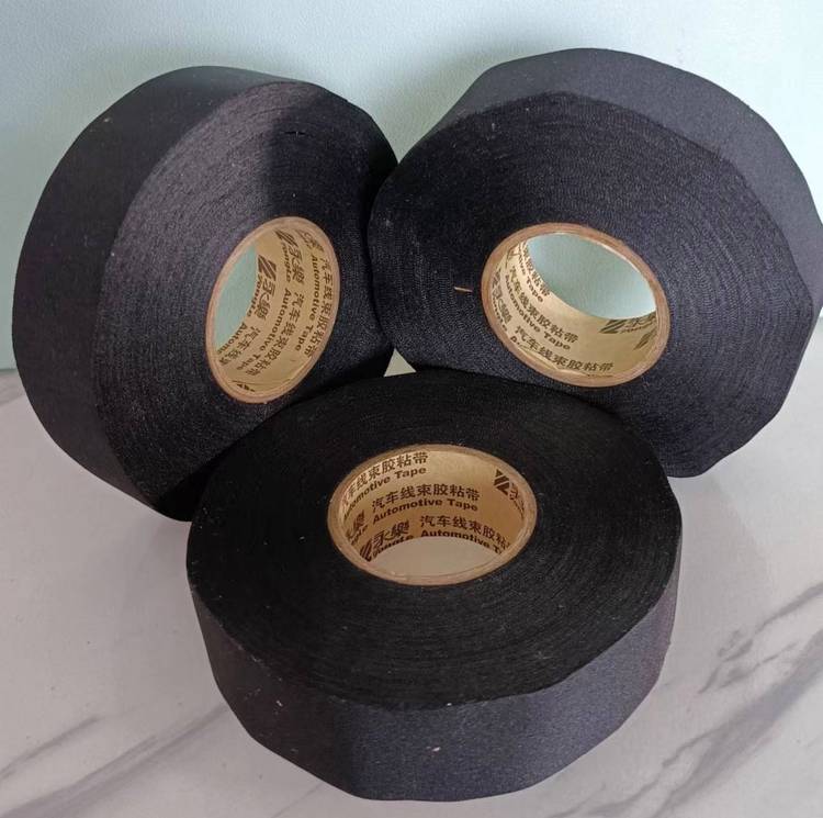 PVC wire harness tape for new energy vehicles, black flame-retardant, waterproof, insulated electrical wires, circuit winding and binding