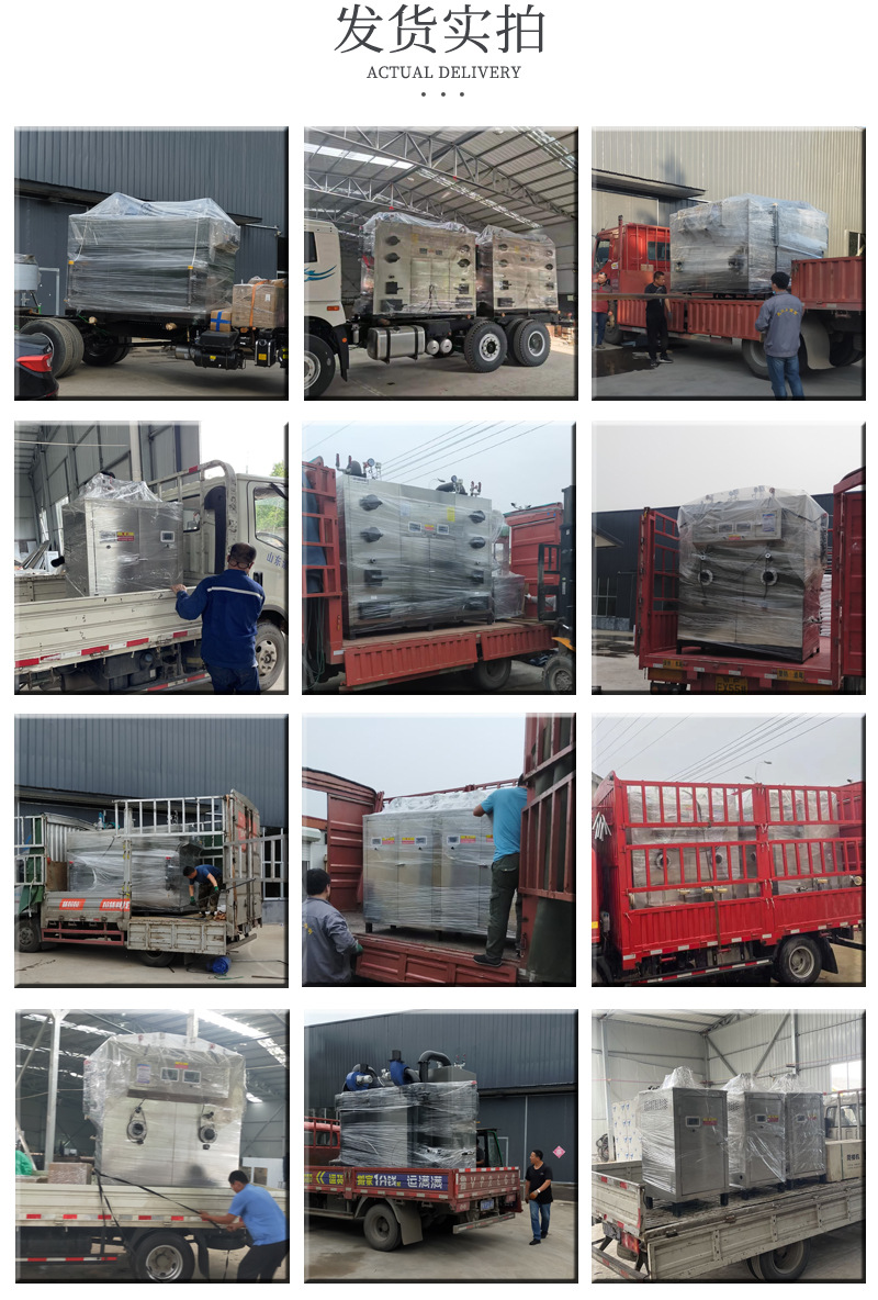 Commercial fully premixed natural gas steam generator, bio oil particle boiler, electric heating gas hot water boiler