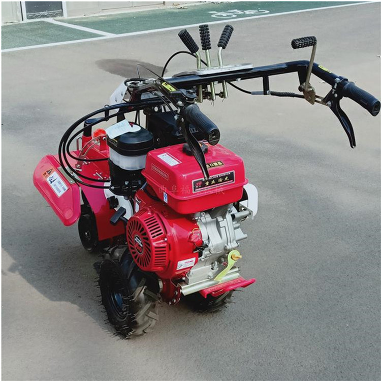 Diesel furrow cultivator, greenhouse strawberry ridger, large-scale customization, multifunctional operation