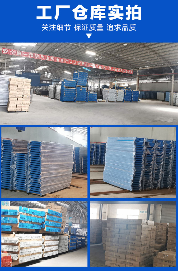 Large warehouse shelves, storage stainless steel shelves, logistics workshop shelves customization