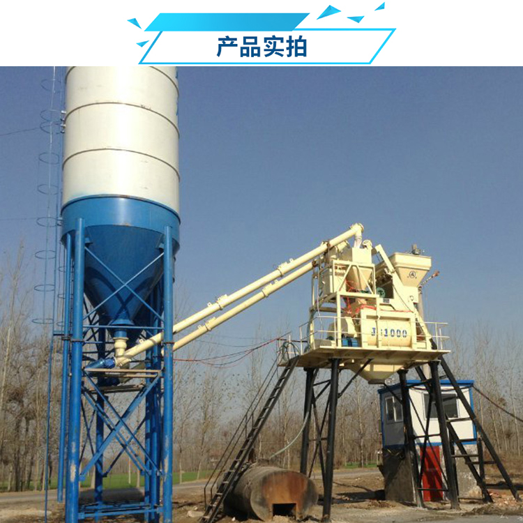 HZS25 Concrete Mixing Station Small Mortar Mixing Equipment Cement Stable Mixing Station Ruiding Machinery