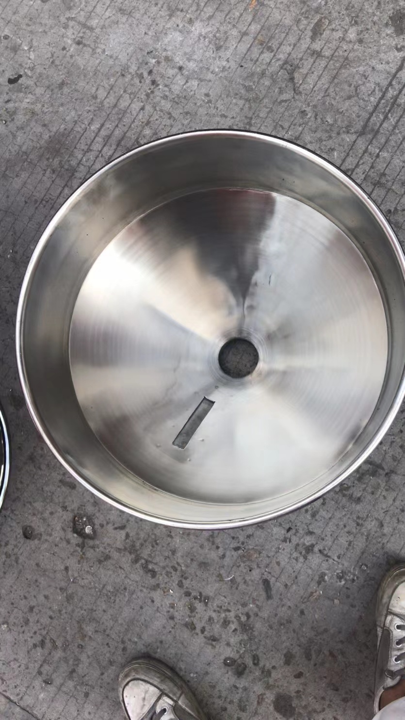 Juyu manufacturer customizes various specifications of L-P009 stainless steel conical hopper, and the manufacturer provides first-hand supply of goods