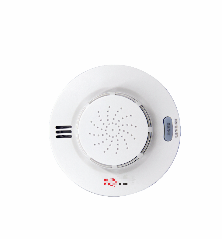 Independent fire smoke alarm with battery smoke alarm, household and commercial 3C certification