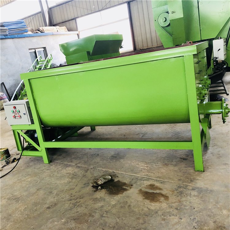 TMR full ration feed mixer, cattle raising and grass mixing machine, horizontal feed mixer