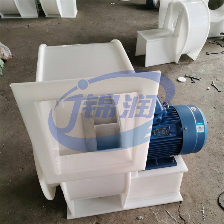 Jinrun PP plastic centrifugal fan, chemical anti-corrosion and explosion-proof efficiency, high noise, low noise, long service life