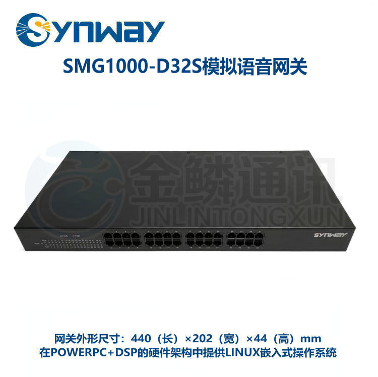 Sanhui SMG1000-D32S Analog Voice Gateway | IAD Integrated Access Device | FXS User Extension