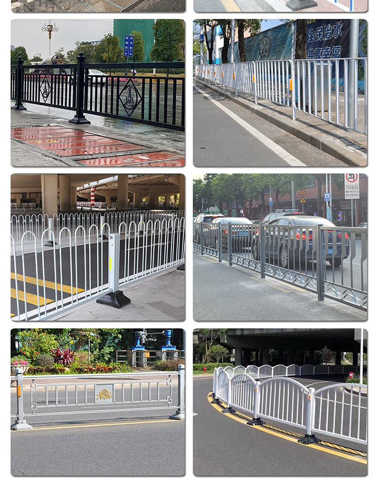 Municipal guardrail, anti glare guardrail, S-board road, motorcycle isolation fence, urban isolation fence