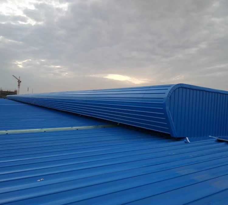 Feiguan Customized Installation of Ventilation Skylight Steel Structure Roof Ventilation Building Long Smoke Exhaust Skylight