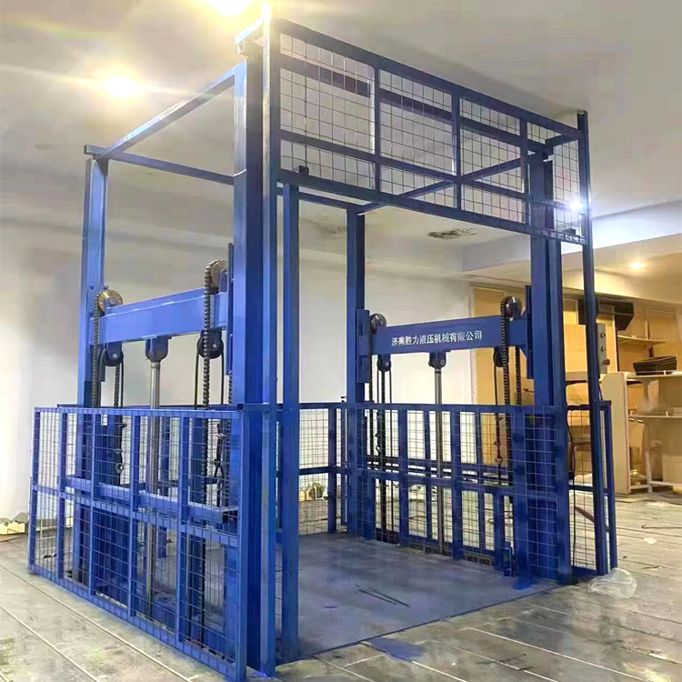 Explosion proof lifting platform, hydraulic cargo elevator, pharmaceutical factory, chemical 2-ton elevator, workshop, freight elevator