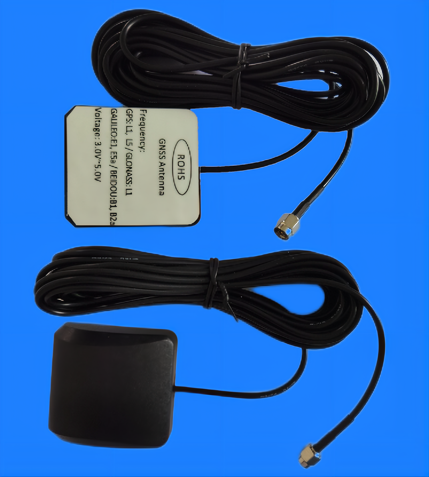 GPS antenna GLONASS GNSS IRNSS QZSS Galileo L1L5 B1B2a submicron