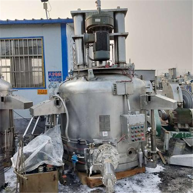 Used 8.1 square three in one washing, filtering, and drying machine, external coil heating, filtering, and drying equipment