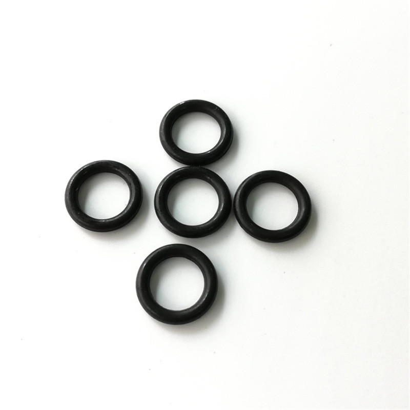 Wholesale fluorine rubber O-ring with a diameter of 2 and an outer diameter of 5-100. High temperature and oil resistant O-ring oil seal