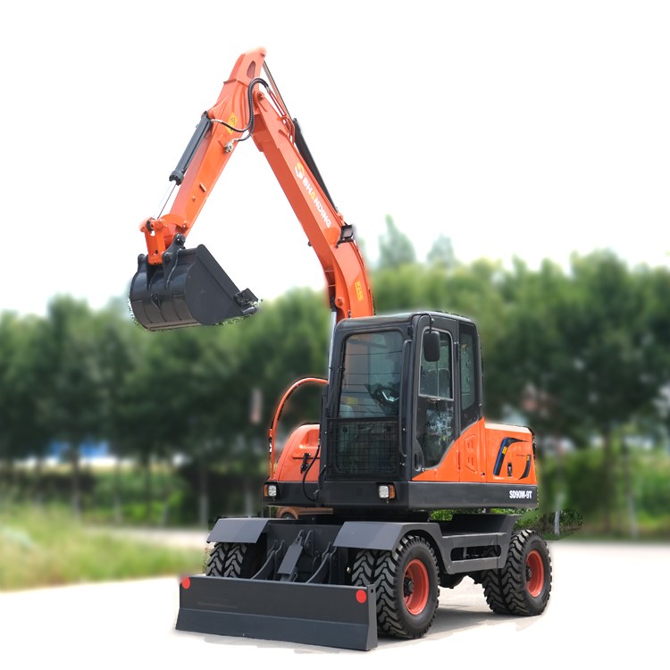 山鼎SD95小型挖掘机 多功能小勾机工程农用工业型机械小挖机售价