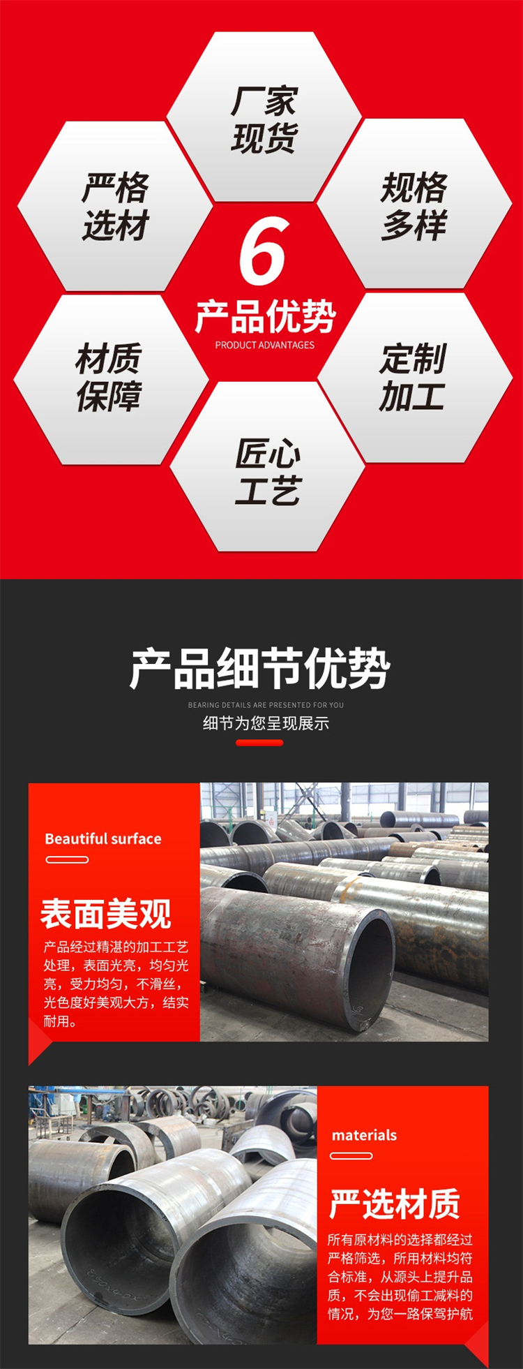 Steel plate coil pipe, submerged arc welding, straight seam steel pipe, steel structure column pipe, conical welded pipe, element construction and processing