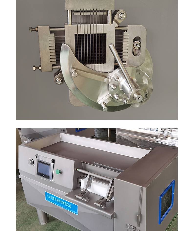 3D CNC Micro Frozen Meat Dicing Machine Multifunctional Meat Products Slicing Machine Large Meat Raw Material Dicing Equipment