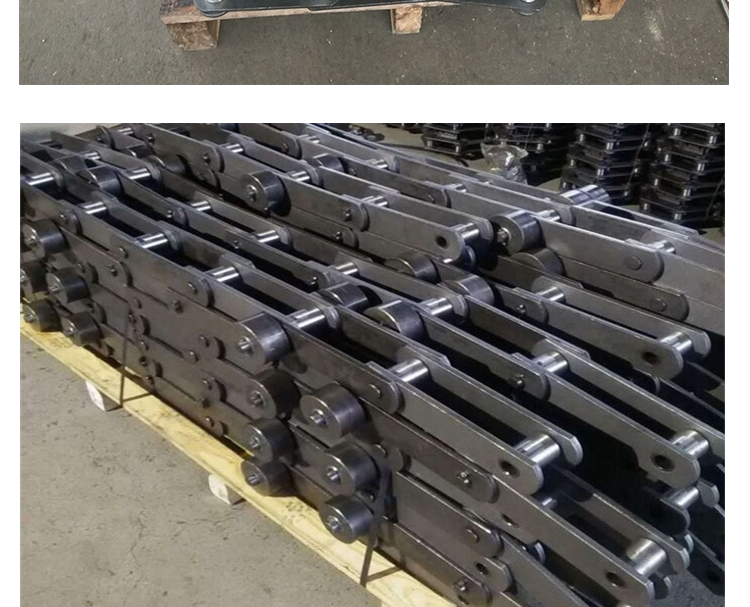 Xinchanghui manufacturer produces customized side roller conveyor chains for single side double hole bent plate chains