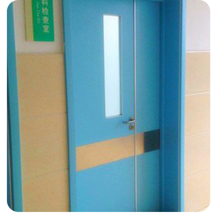 Wooden plastic doors with moisture-proof and soundproof colors can be customized. Medical resin doors are waterproof, flame retardant, anti-corrosion, and insect proof