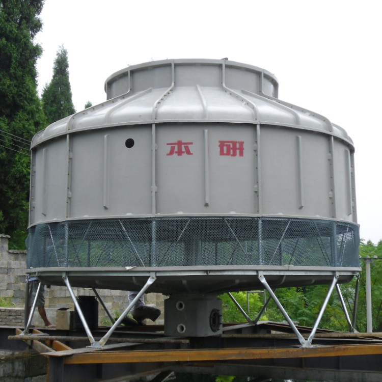 本研圆形逆流冷却塔BY-R-350T低噪音型冷却水塔包安装运费税费