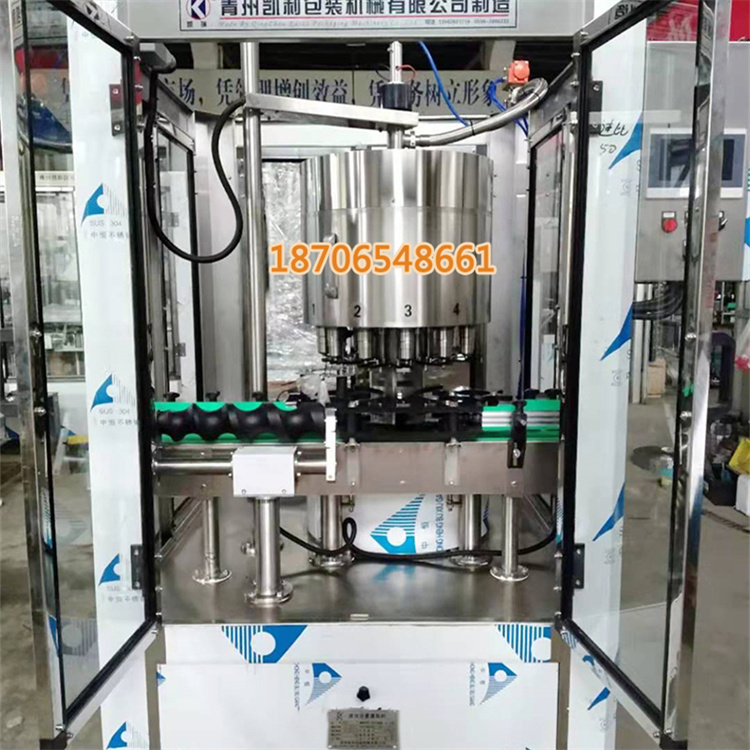 Fully automatic liquid filling machine, Kairui's annual customized beverage filling equipment