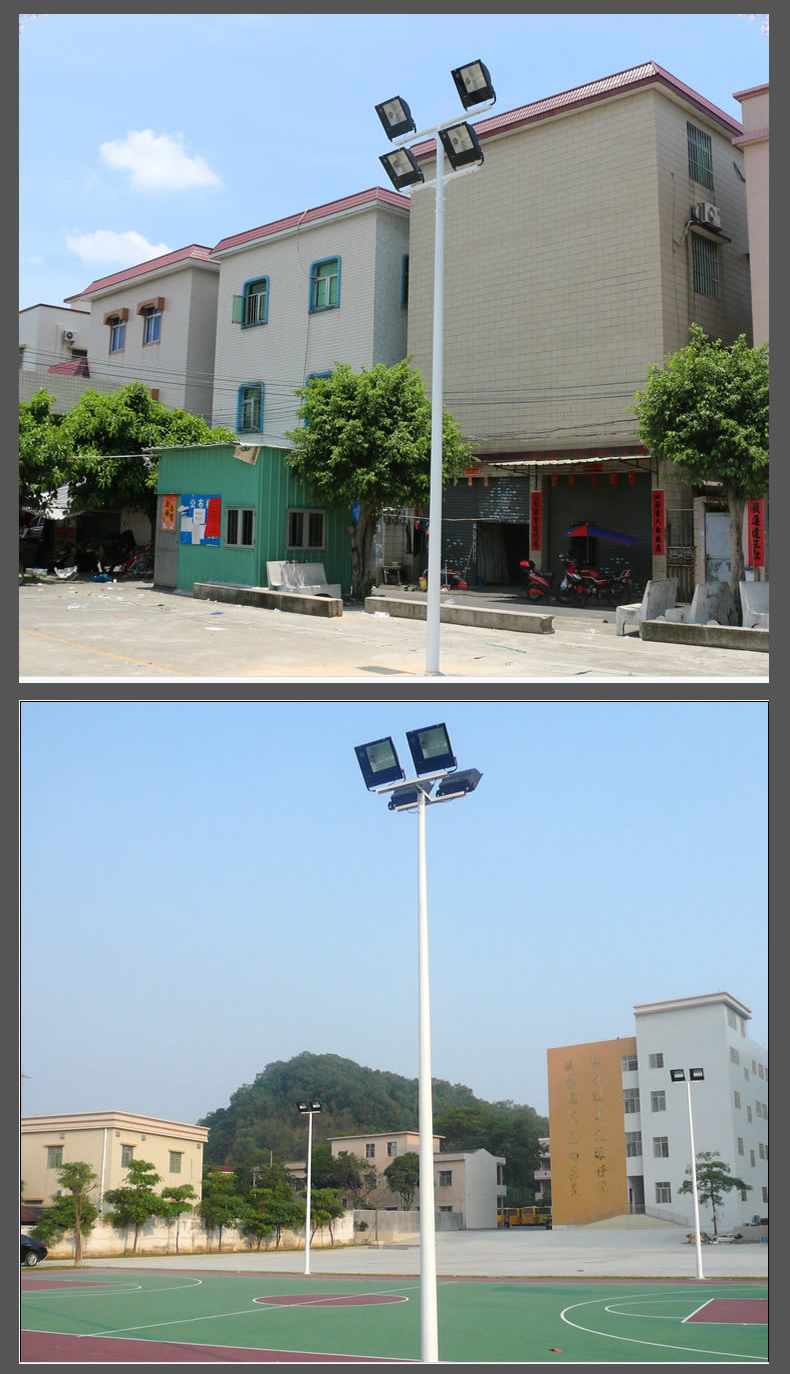 Sodium lamp, high pole lamp, outdoor square, sports stadium, high pole lamp, 15m-25m adjustable lifting lamp