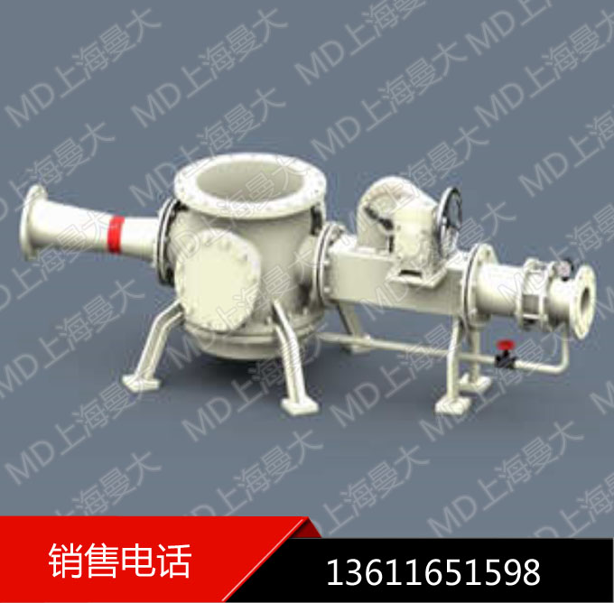 Gas desulfurization system pneumatic conveying system - Shanghai Manda pneumatic conveying equipment allows powder to flow