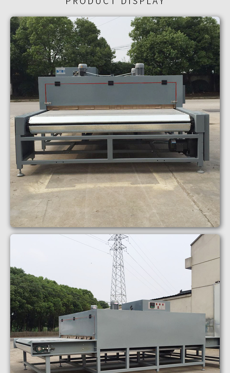 Tunnel furnace non-standard assembly line drying channel drying line mesh belt curing drying oven