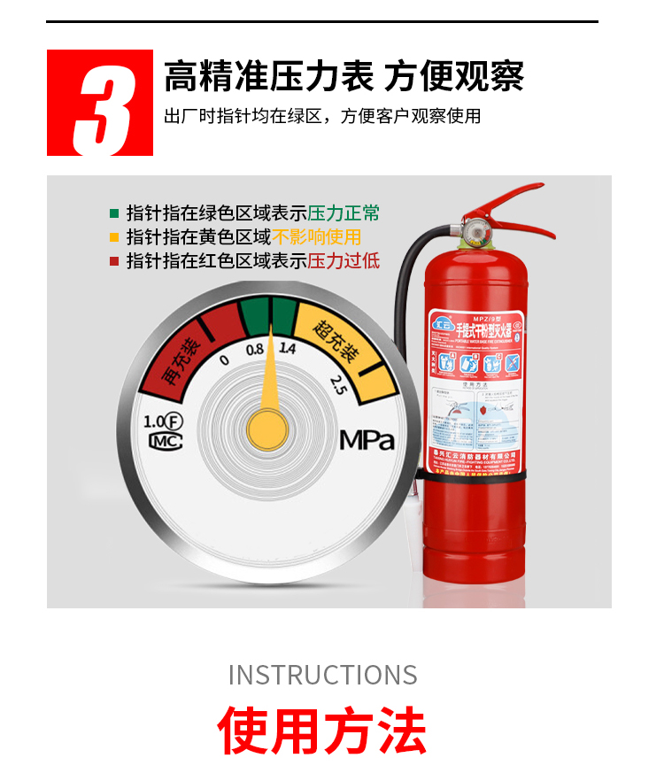 Marine portable carbon dioxide fire extinguisher MT5/7 CCS for ship fire protection products