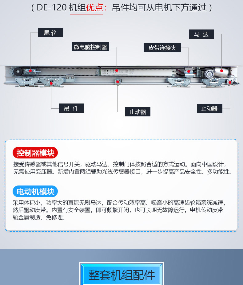 Automatic unit translation sensing door, electric glass door, free on-site measurement, design and installation service