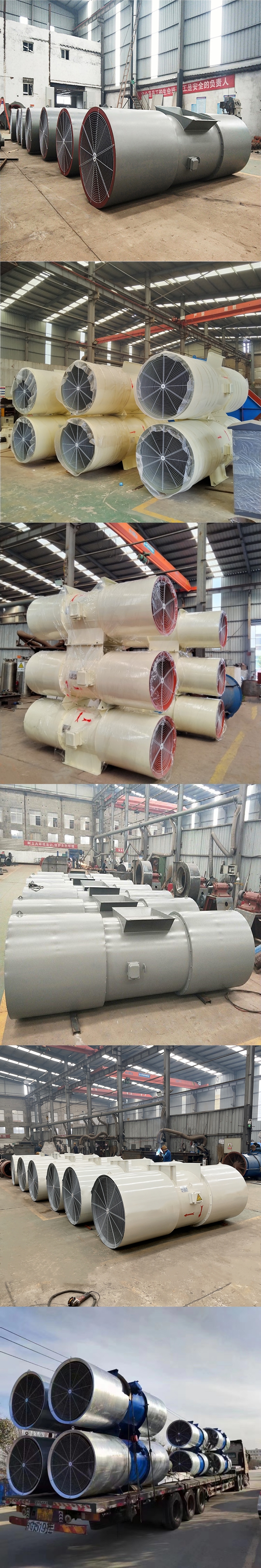 Huayi SDS Ventilation shaft 37KW jet fan Tunnel dedusting bidirectional counter rotating axial flow fan