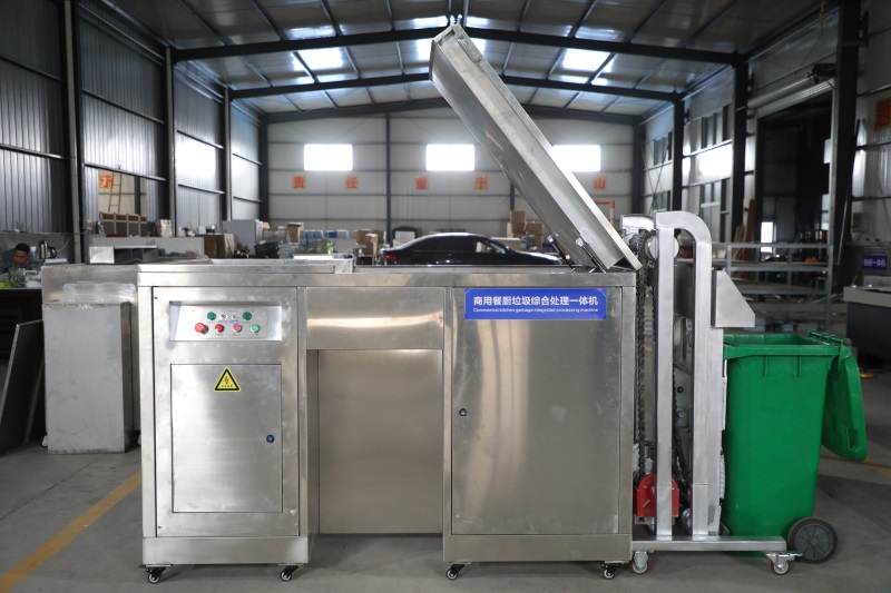 Commercial waste processor, kitchen dedicated oil-water residue separation and treatment machine, energy-saving and environmentally friendly Jiajia