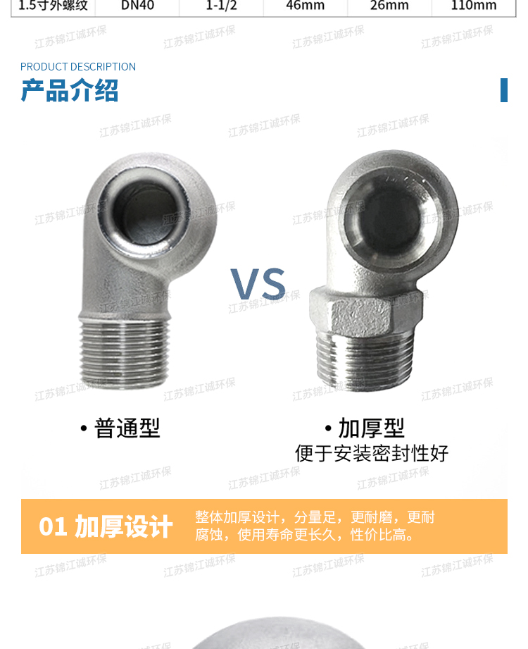 Stainless steel vortex nozzle desulfurization spray tower hollow conical nozzle large flow anti blocking 316L