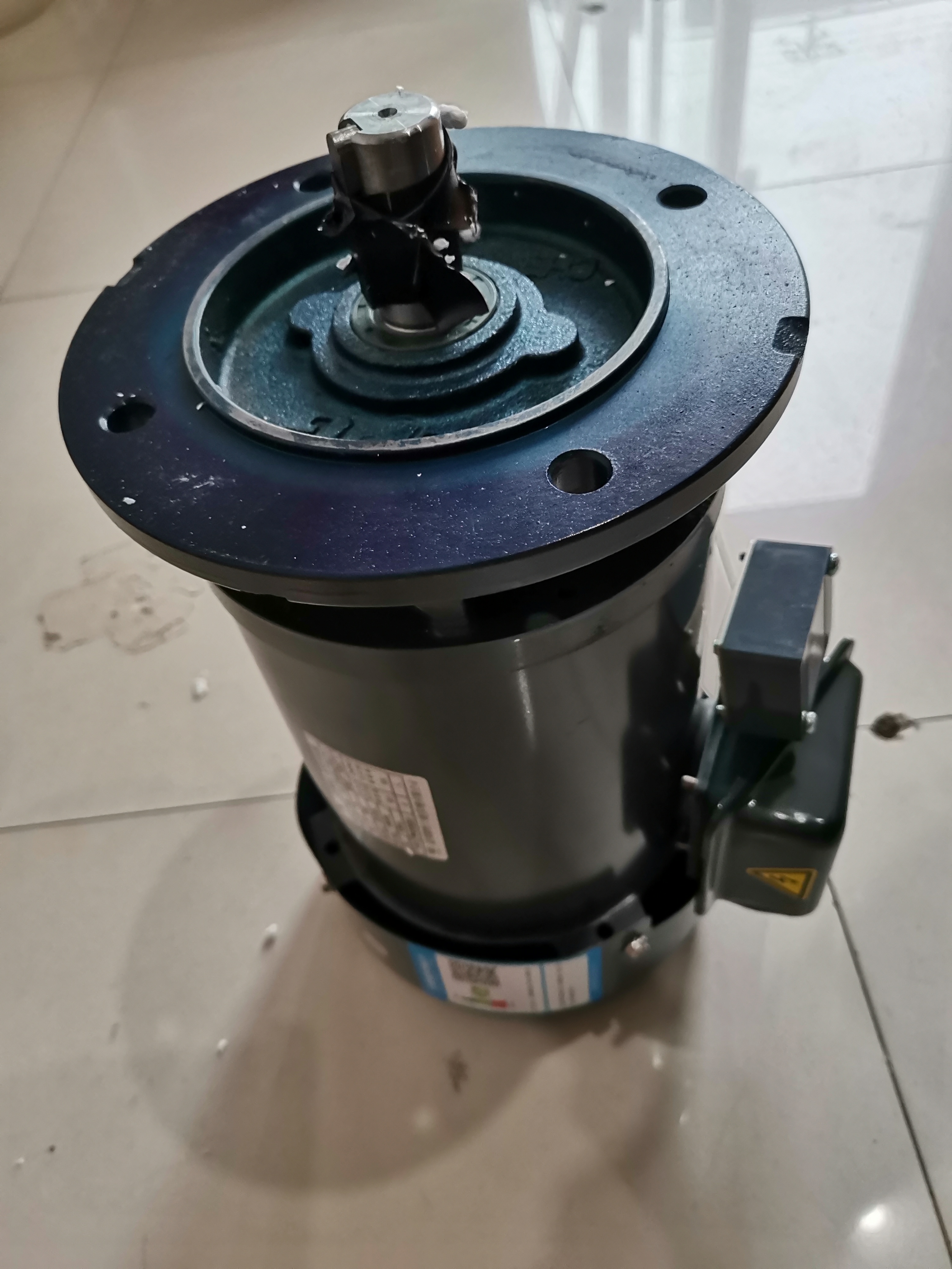 Machining center brake motor CPG motor CV-1 1/4HP 0.2KW Shengbang tool magazine reducer