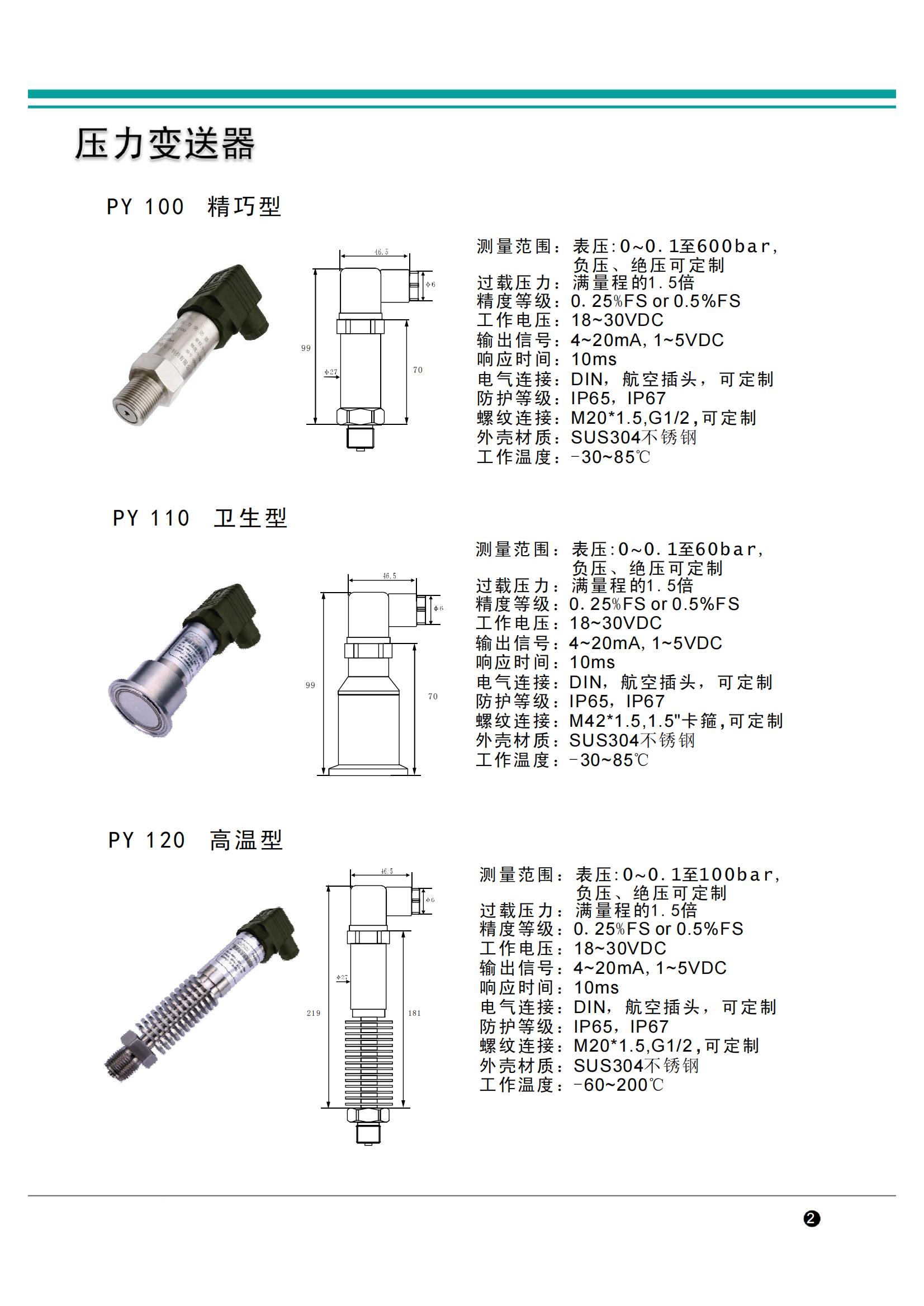 LY liquid level transmitter