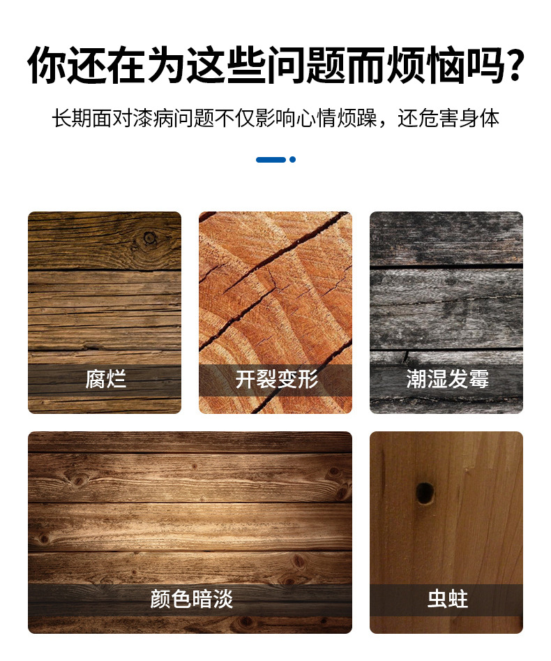 Outdoor anti-corrosion wood, clean taste, weather resistant wood oil, high gloss, natural clean taste, anti-corrosion wood oil, waterproof, insect proof wood oil manufacturer