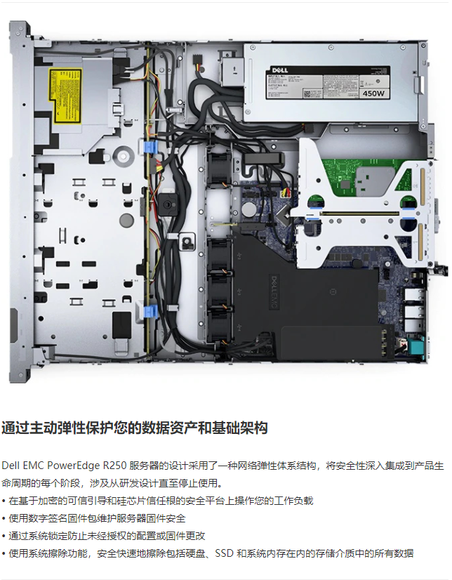 Dell PowerEdge R250/R350 Rack Mounted Server File/Database 108