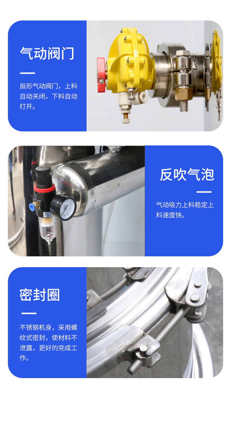 Pengfan Mechanical Loading Machine Powder Vacuum Conveying Feeding Machine Equipment Powder Suction Machine