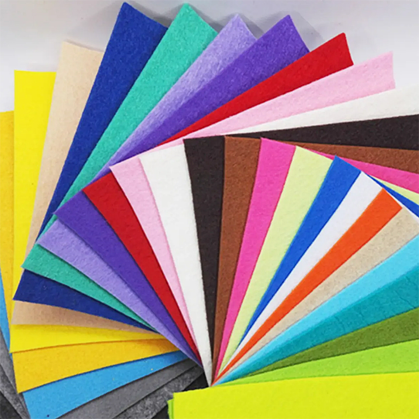 Color background wall self-adhesive Nonwoven fabric oil absorption sealing thickened chemical fiber felt