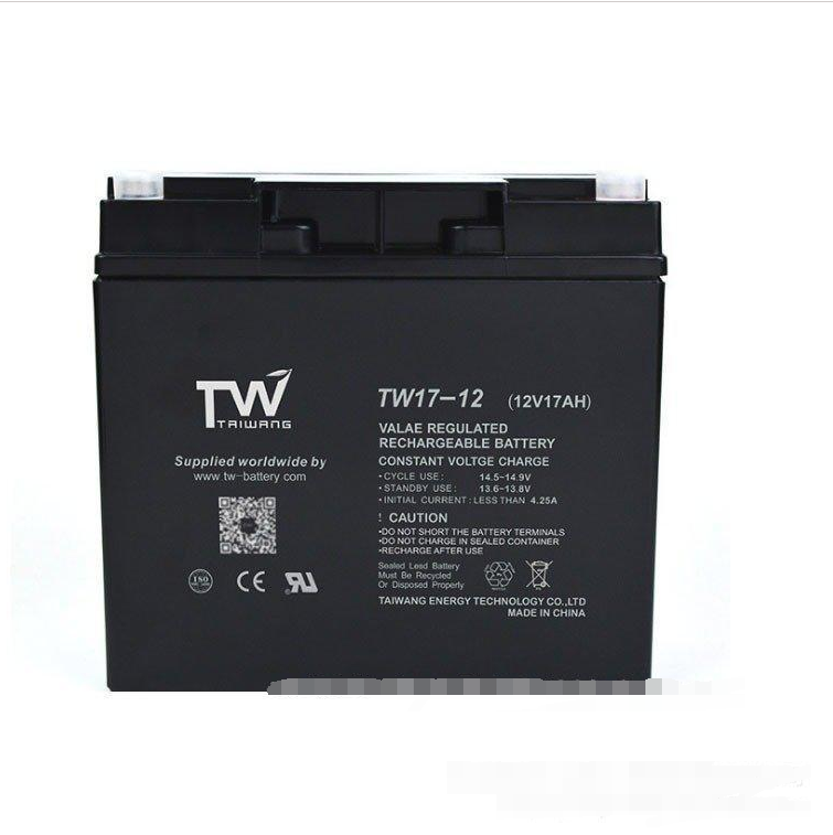 New Taiwang Battery TW17-12 Maintenance-free 12V17AH Machine Room Base Station Solar Street Lamp Ship