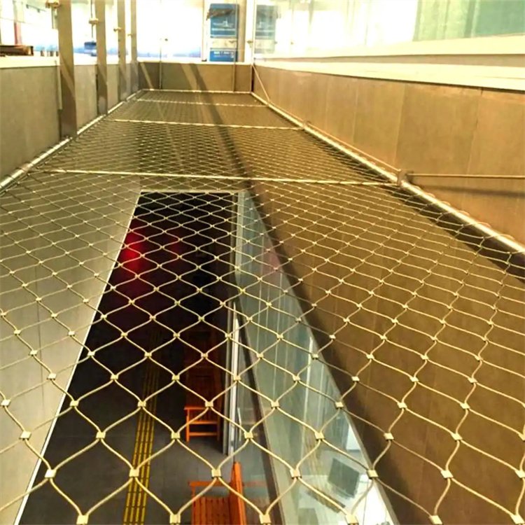 304防护绳网 不锈钢建筑防坠网 可加工定制 防止人员坠落