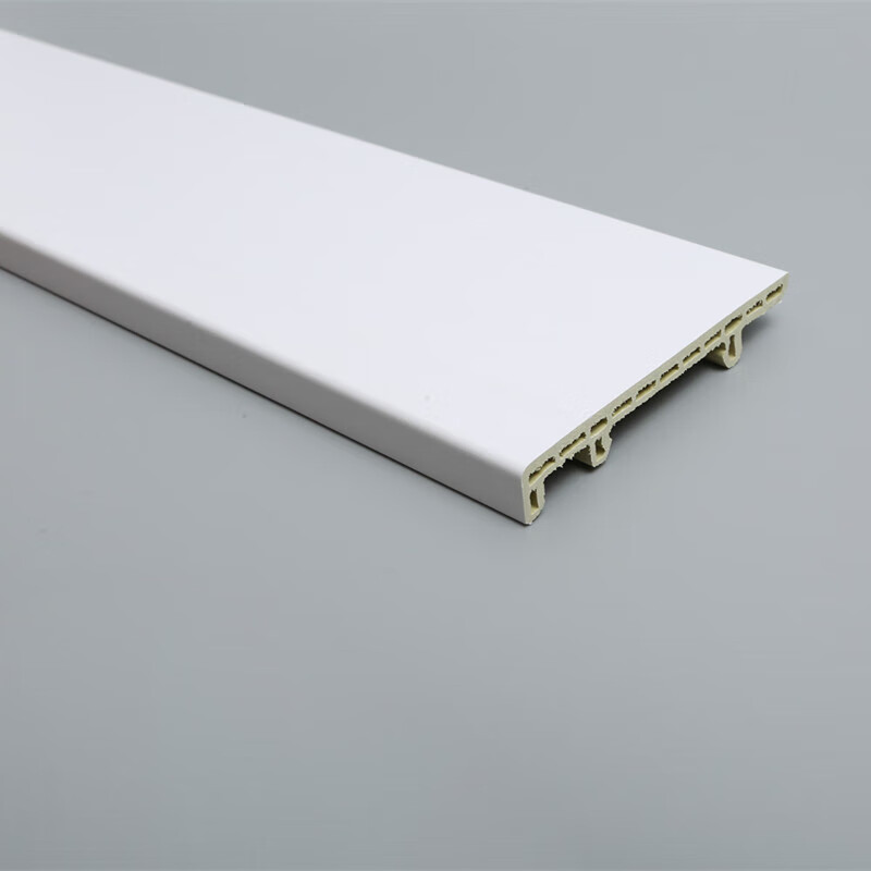 Jinwei environmental protection polymer PVC plastic foam bamboo wood fiber wood plastic skirting Baseboard extrusion equipment