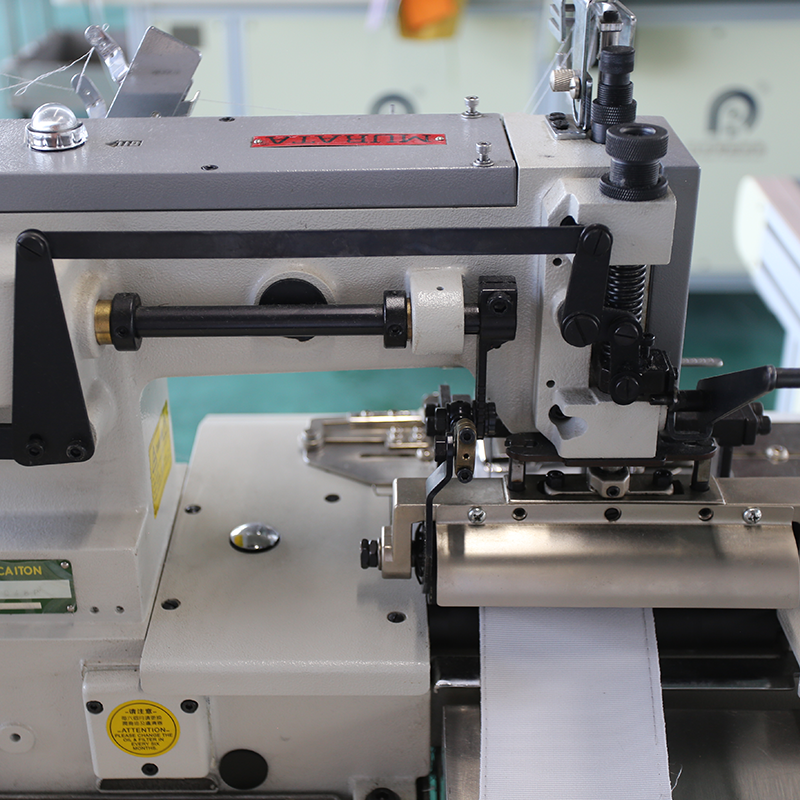 Small multi needle automatic sewing machine, curtain fabric sewing machine, industrial sewing machine, curtain head lining with lace, multi thread sewing