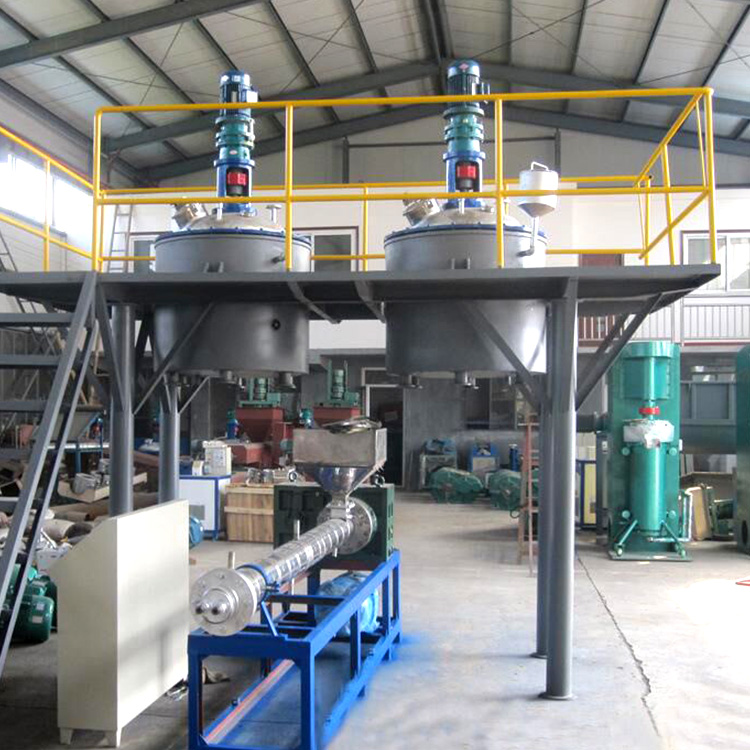 Coil stainless steel reaction kettle, spiral belt mixing kettle, far Red Jacket heating can be customized