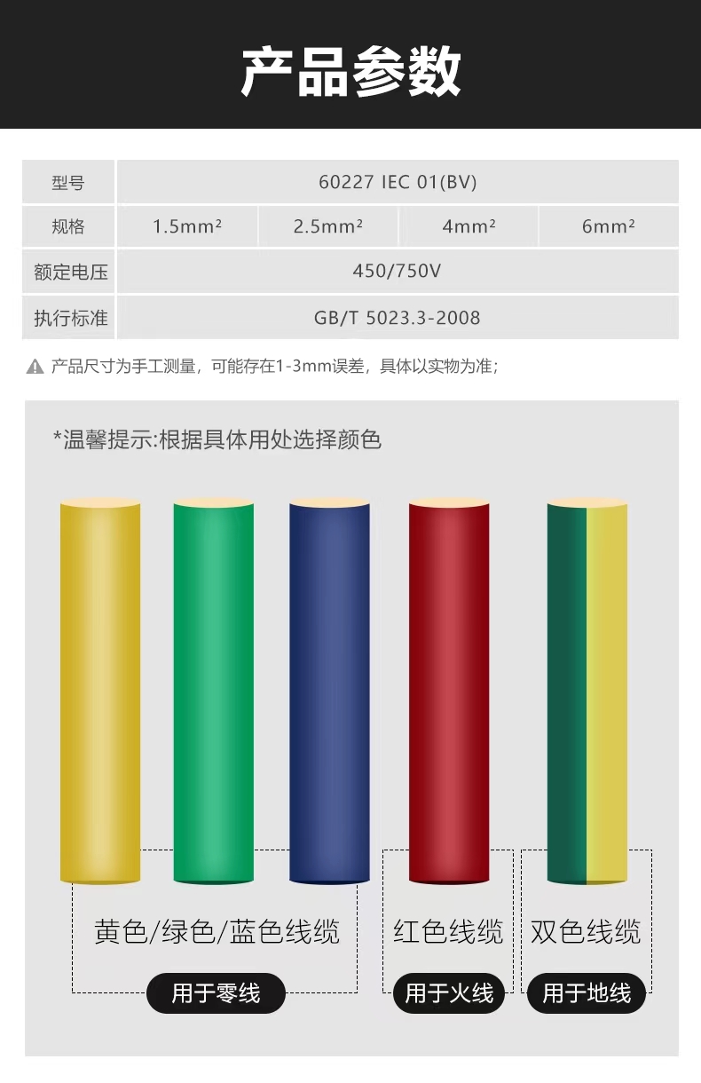 National standard explosion-proof fire protection wire for mining rubber sheathed cables, fire-resistant control cable element signal transmission