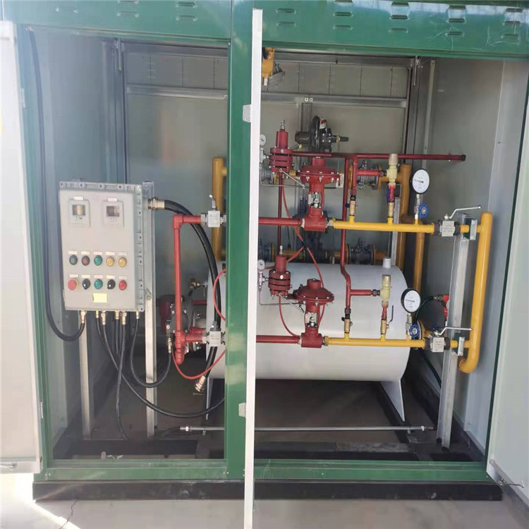 Manufacturer with complete procedures for supplying 1000 cubic meters of CNG natural gas pressure regulating skid and CNG pressure reducing skid installation station